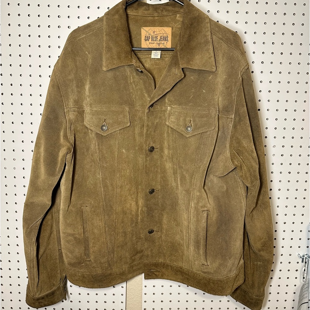 Vintage Gap Suede Type 3 Trucker Jacket